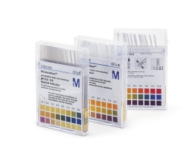 pH-indicator strips pH 0 - 14 Universal indicator non-bleeding pH 0 - 1 - 2 -