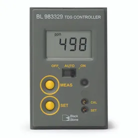 TDS Mini Controller, range: 0 to 999 mg/L (ppm), dosing relay: contact closed e, 115V/230V