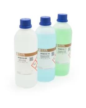 Fluoride Calibration Solution Kit (1 ppm with TISAB II, 10 ppm with TISAB II, TISAB II)