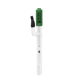 Glass Body Calomel Reference Electrode for Measurements with Remote Filling, 4mm banana connector