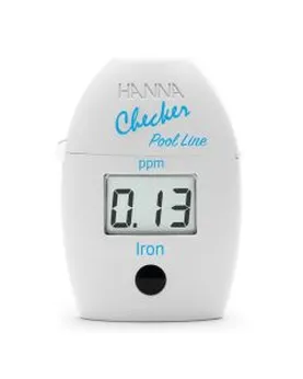 Pool Line Iron Checker HC® colorimeter: Range 0.00 to 5.00 ppm (mg/L)