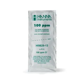 100 ppm standard sachet for HI7609829-11 chloride ISE, 25 mL (25)