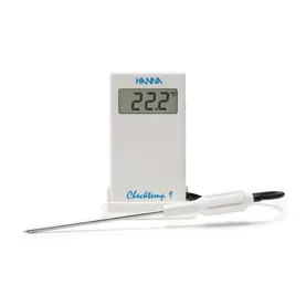 Checktemp®1 water resistant digital thermometer with stainless steel penetration probe and 3.3’