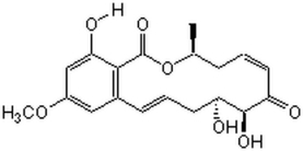 (5<i>Z</i>)-7-Oxozeaenol, <i>Curvularia</i> sp. - CAS 66018-38-0 - Calbiochem