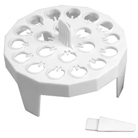 Floating Rack For Micro Centrifuge Tube, PP, 1.5 & 2 mL, 20 Places, White - 4 un. - ABDOS