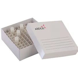 Cryo Box, PC, 4.5 mL Cryo Vials, 81 Place, Assorted Colours - 4 un. - ABDOS