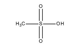 Methanesulfonic acid for synthesis