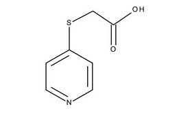 (4-Pyridylthio)acetic acid for synthesis