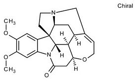 (-)-Brucine for resolution of racemates for synthesis