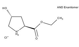 (2S,4R)-(-)-Ethyl 4-hydroxy-2-pyrrolidincarboxylate hydrochloride for synthesis