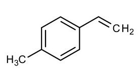 4-Methylstyrene (stabilised with 3,5-Di-tert-butylpyrocatechol) for synthesis