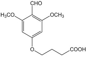 4-(4-Formyl-3,5-dimethoxyphenoxy)butyric acid