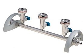 EZ-Fit™ Manifold, 3-place for EZ-Fit™ Filtration Units