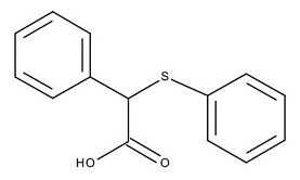 α-(Phenylthio)phenylacetic acid for synthesis